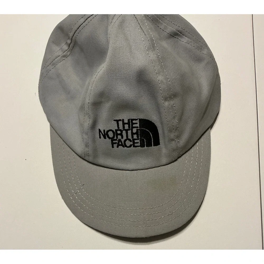 VTG USA Made The North Face Mens Gray‎ Baseball Cap One Size Fits All Outdoors